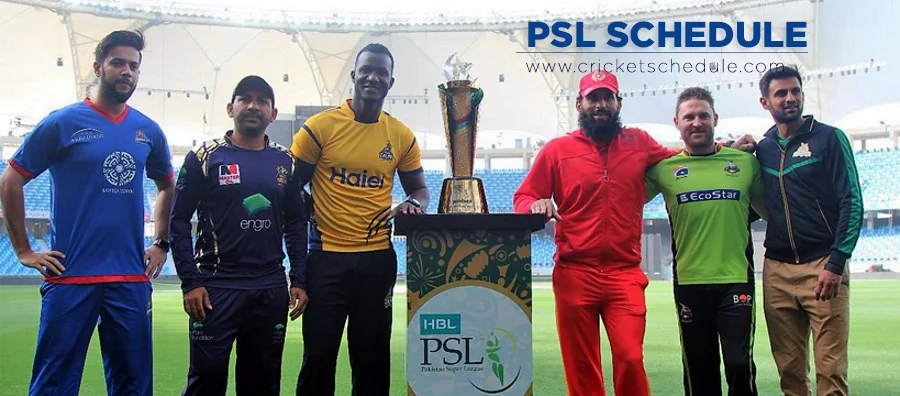 Psl Schedule 2021 Feb Mar Full Time Table For All 34 T20 Matches In Pakistan Super League