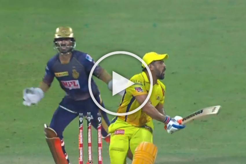 Varun Chakravarthy perfect response to MS Dhoni - IPL 2020 Highlights of KKR vs CSK