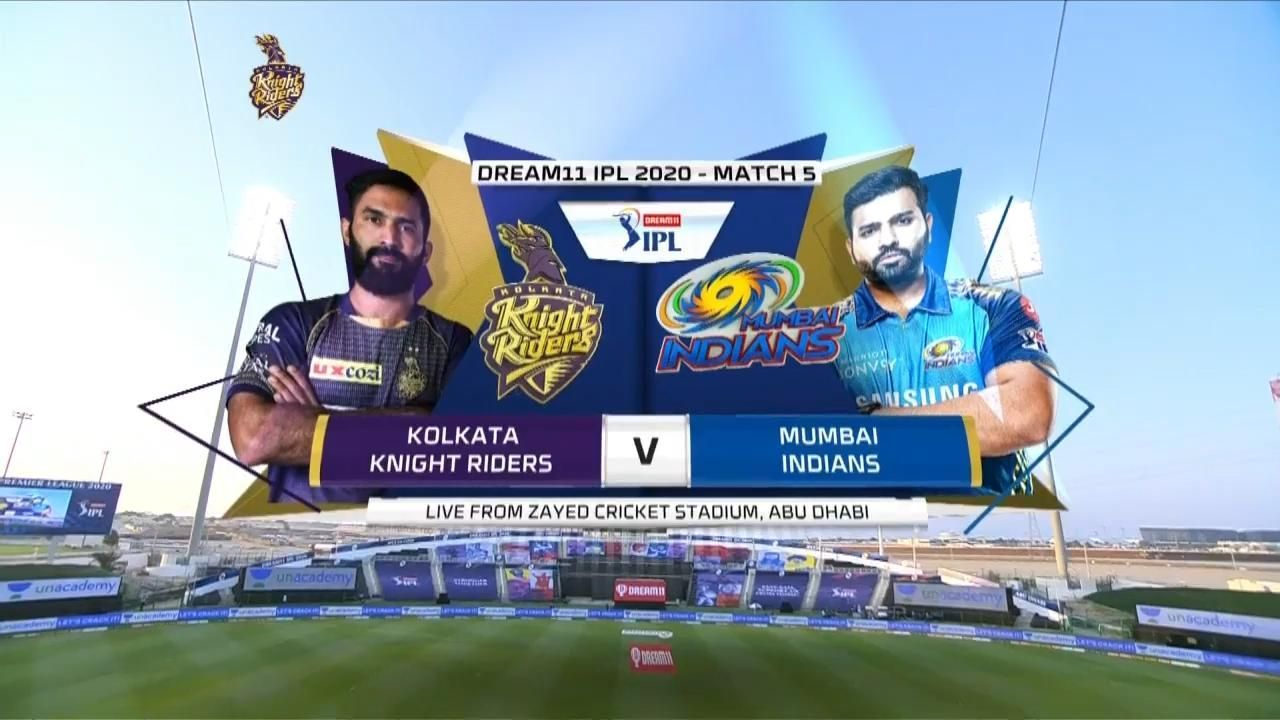 MI vs KKR - IPL 2020 Highlights