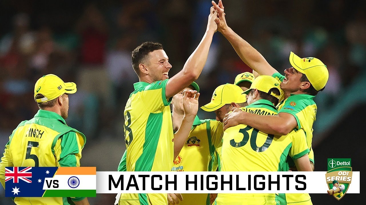 Australia vs India 2nd ODI highlights online