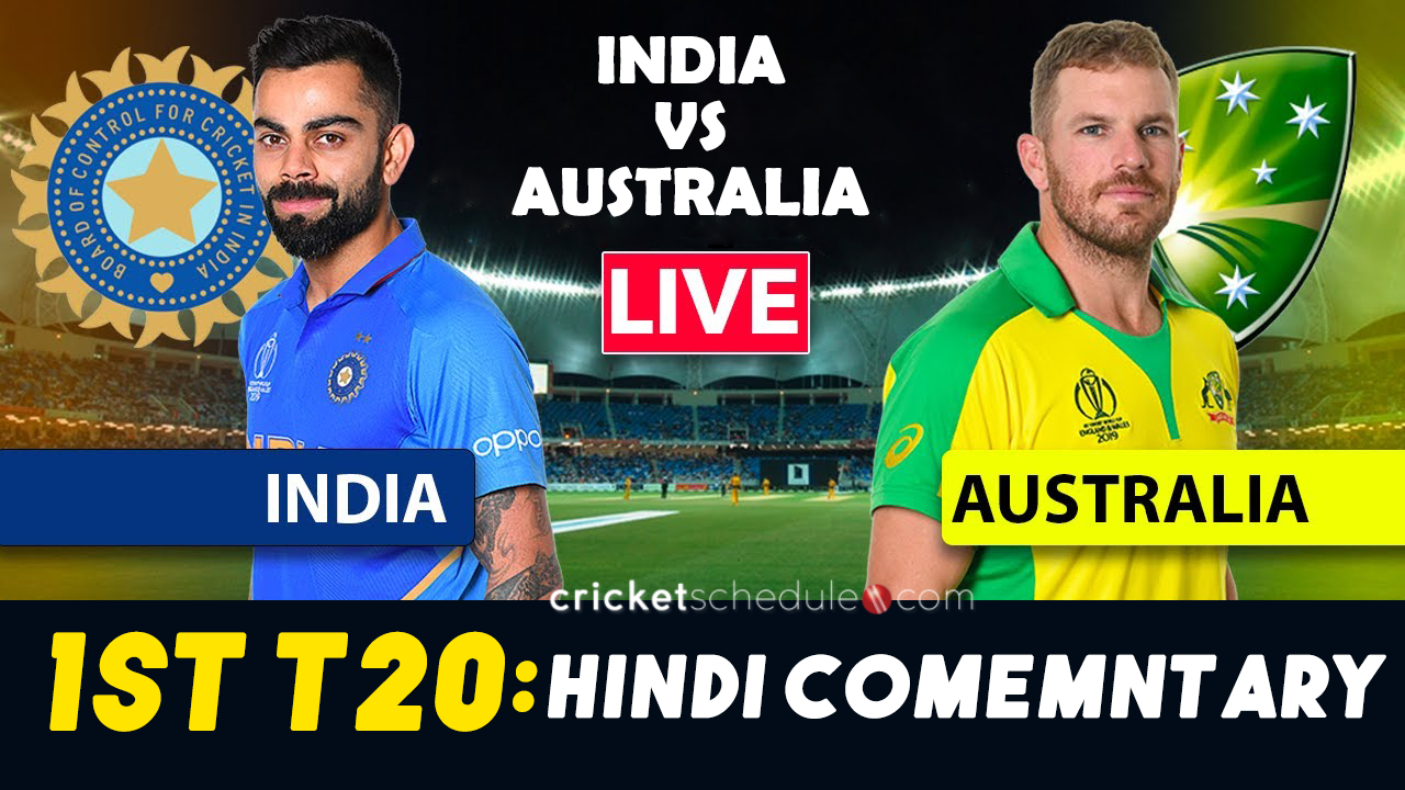 IND vs AUS - 1st T20I live stream