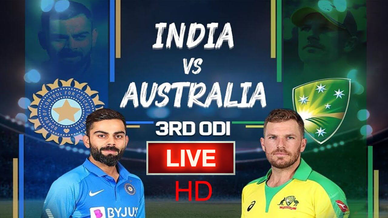 India vs Australia 3rd ODI live