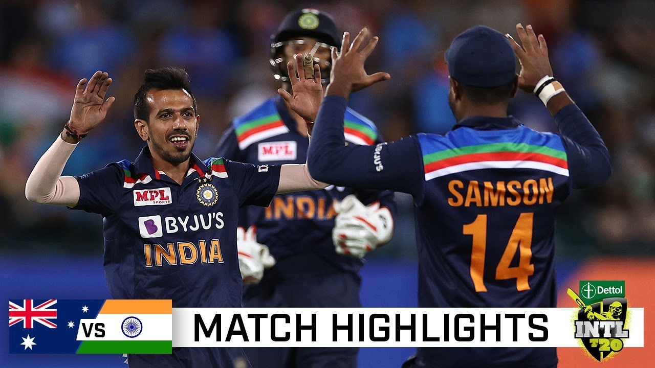 Australia vs India 1st T20I Match Highlights