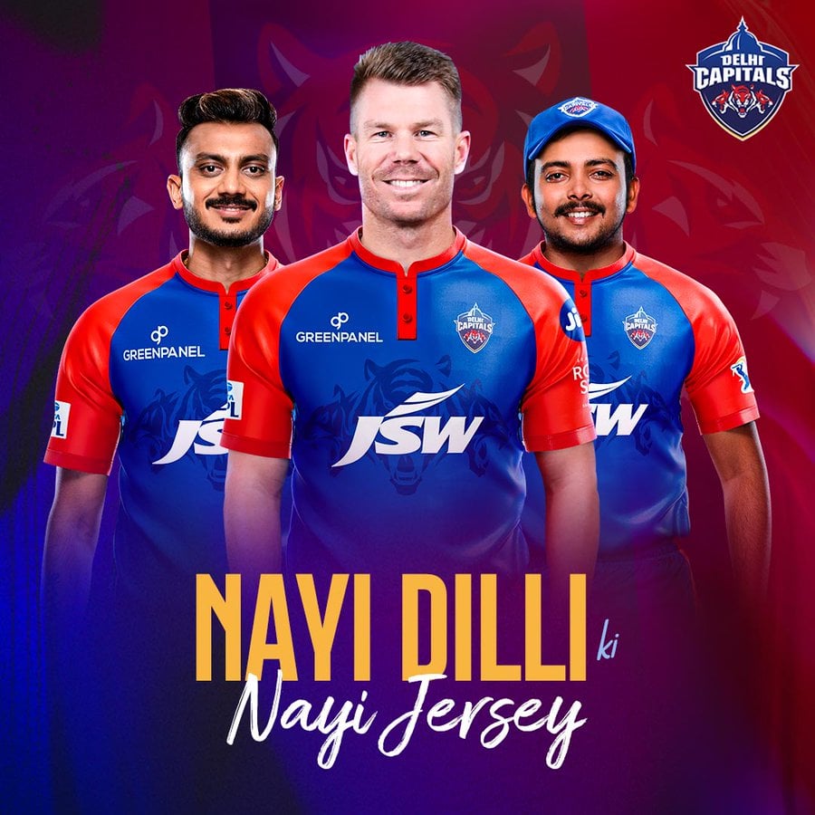 Delhi Capitals reveals “Nayi Jersey” for IPL 2023 season