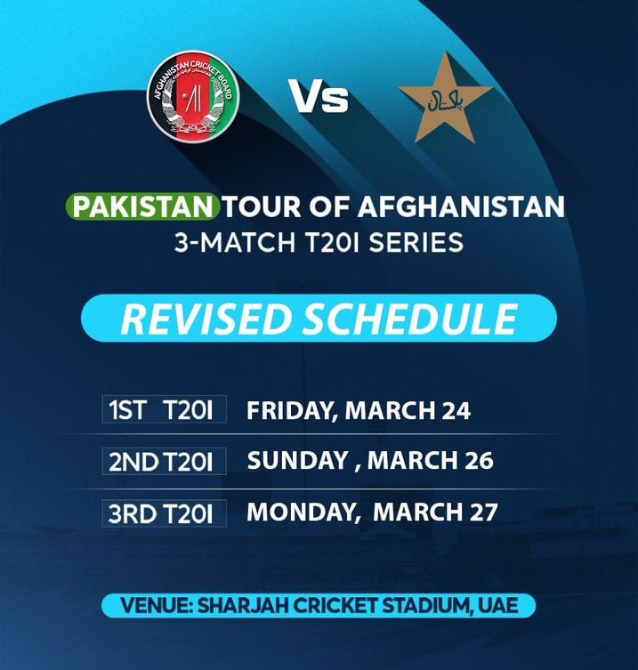 Pakistan and Afghanistan to play 3match T20 series, check complete