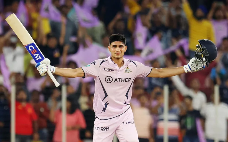 Shubman Gill gets Man of the Match Award for his IPL century