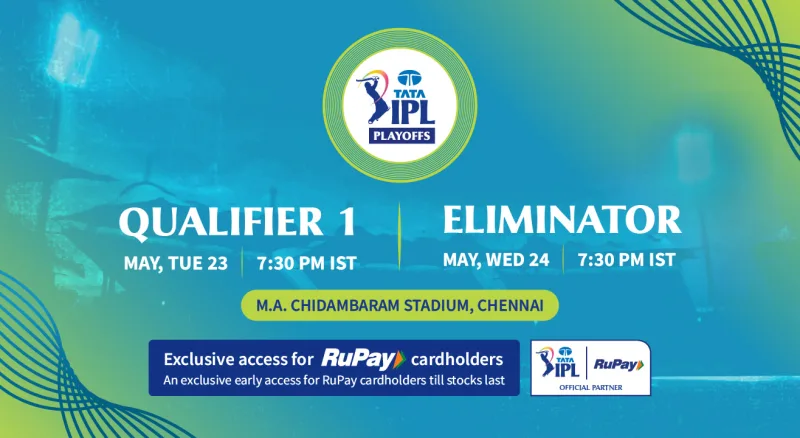 IPL Playoffs Tickets are Available for Purchase Now through Paytm and Paytm Insider