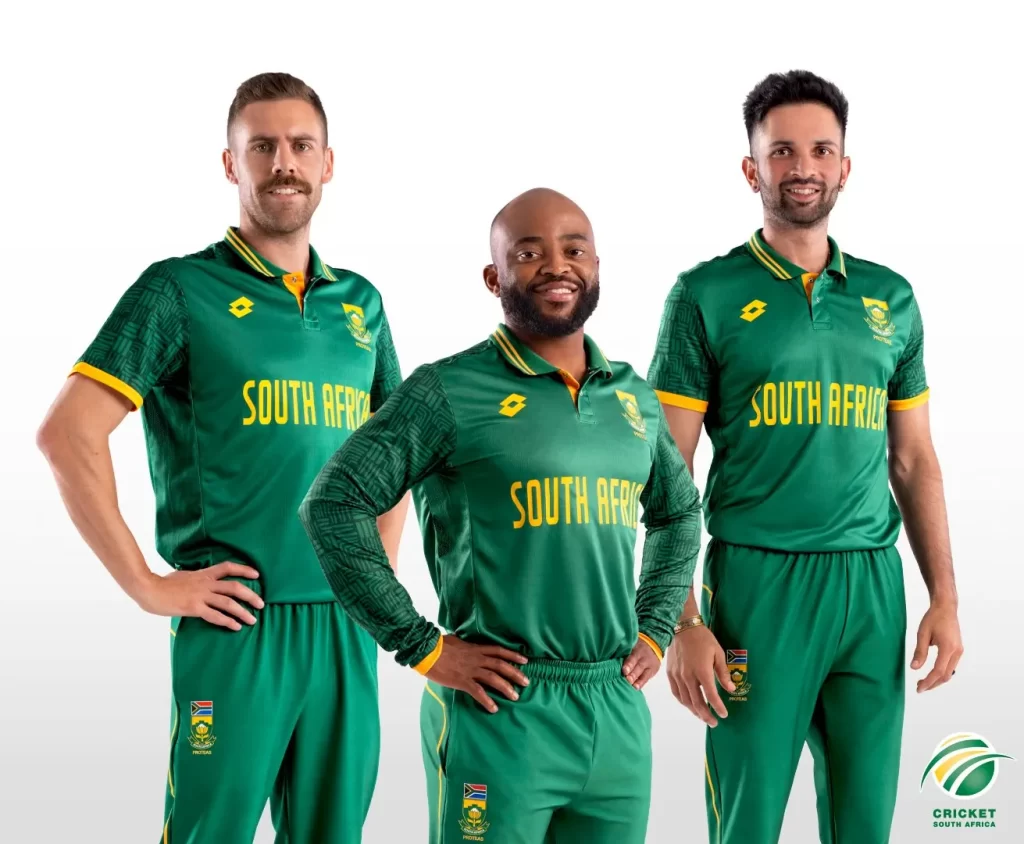South Africa Reveals New Kit for ICC Cricket World Cup 2023 Preparations