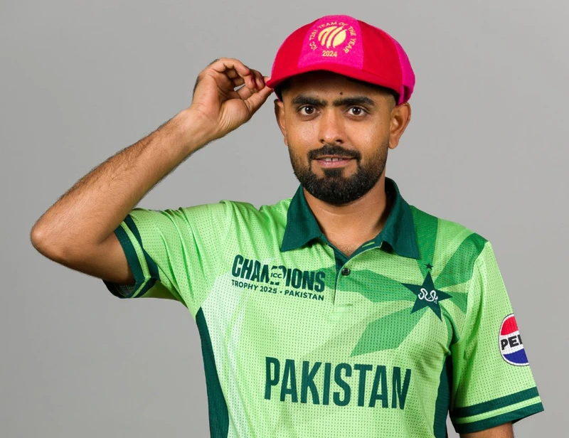 Babar Azam Receives ICC ‘Team of the Year’ 2024 Cap Ahead of Champions Trophy Opener