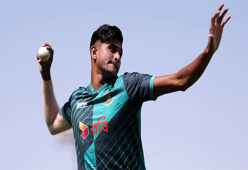 Bangladesh’s Fastest Bowler Nahid Rana Ready for Champions Trophy Challenge Against India