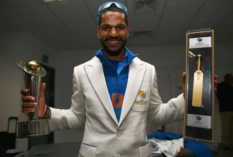 Shikhar Dhawan Named Ambassador for ICC Champions Trophy 2025, Reaffirms India’s Stance on Cricket in Pakistan