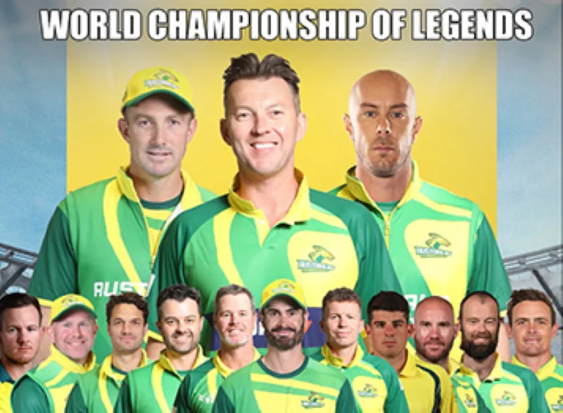 Australia’s Legends Return for WCL 2025: Brett Lee, Chris Lynn and Marsh Part of Power-Packed Squad