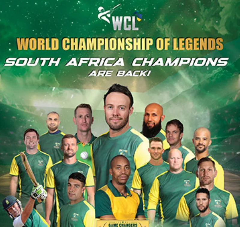 AB de Villiers, Hashim Amla, Chris Morris to Lead South Africa Champions in WCL 2025