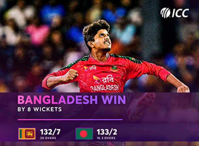 Tanzid, Mahedi Star as Bangladesh Clinch T20I Series Against Sri Lanka