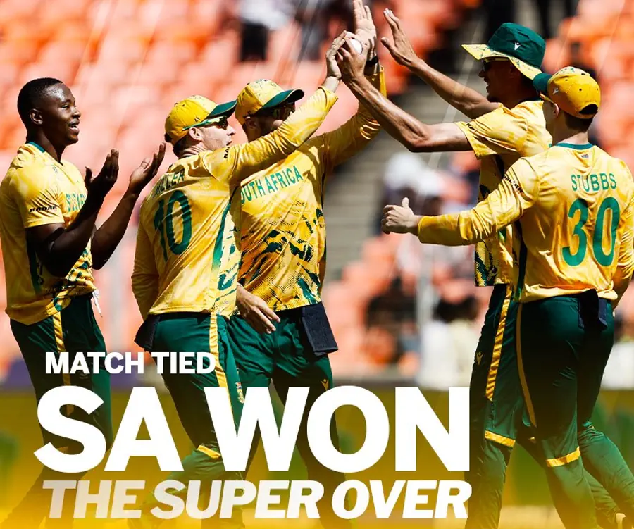 T20 World Cup 2026: South Africa Edge Afghanistan In Dramatic Double Super Over Finish