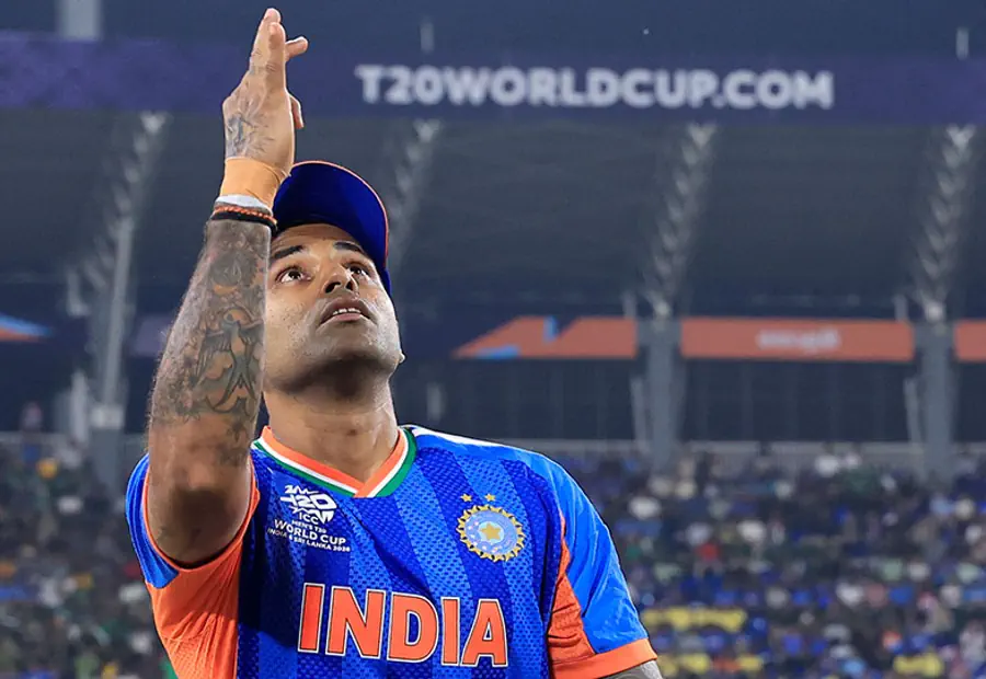 T20 World Cup: Suryakumar Yadav Continues ‘No Handshake’ Tradition With Pakistan Skipper At Colombo Toss