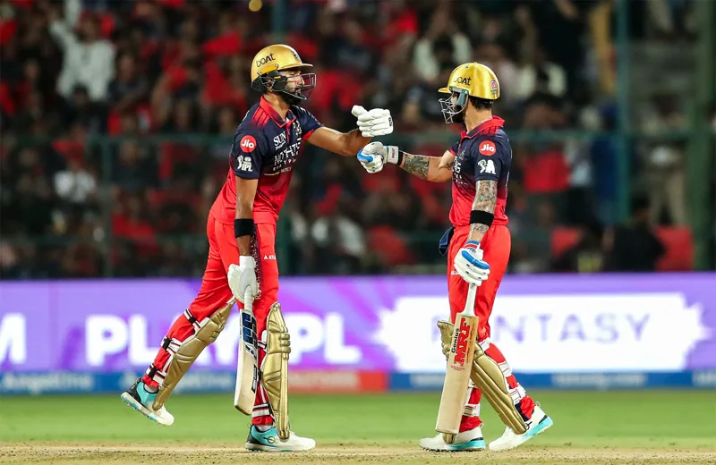 Kohli And Padikkal Lead RCB To Thrilling 5-Wicket Win Over GT In 206-Run Chase