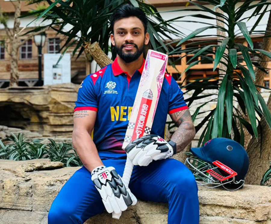 Kushal Bhurtel Smashes Six Sixes in an Over, Joins Elite T20I Record List