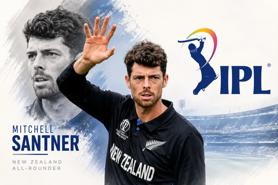 Mitchell Santner Claims Mumbai Indians Paid Only Half of Agreed IPL Contract After Injury
